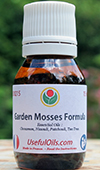 The Garden Mosses Formula The Garden Mosses Formula: anti moss, mold, fungus, and mildew essential oils.